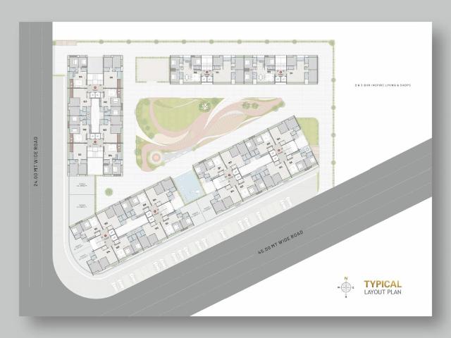 2 BHK Apartment in New Althan for resale Surat. The reference number is 20824434