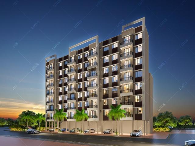 2 BHK Apartment in Nere for resale Navi Mumbai. The reference number is 21030136