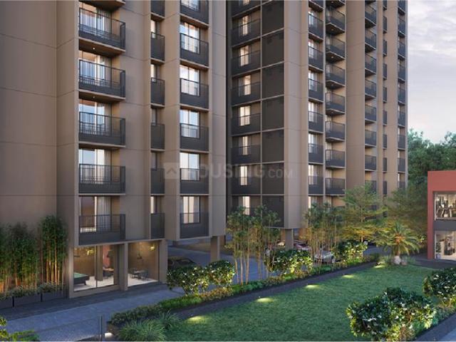 2 BHK Apartment in South Bopal for resale Ahmedabad. The reference number is 19418947