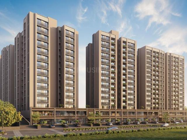 2 BHK Apartment in South Bopal for resale Ahmedabad. The reference number is 20955336