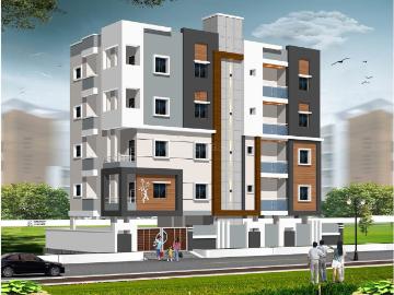 2 BHK Apartment in Saroornagar for resale Hyderabad. The reference number is 15885344
