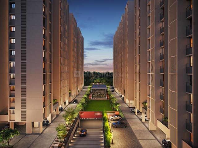 2 BHK Apartment in Shela for rent Ahmedabad. The reference number is 20754807