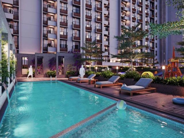 2 BHK Apartment in Shela for rent Ahmedabad. The reference number is 20864044