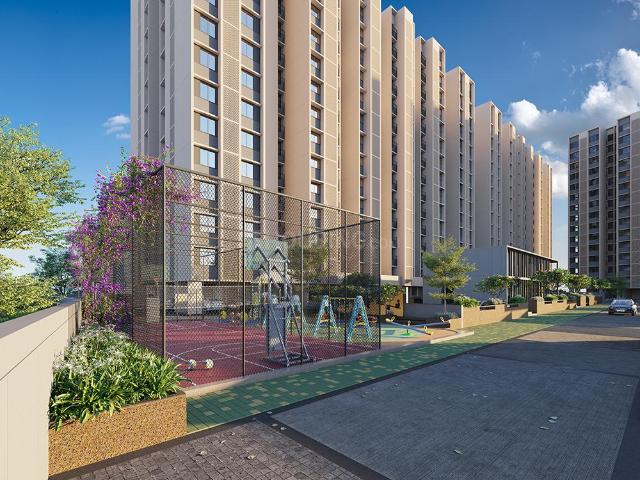 2 BHK Apartment in Shela for rent Ahmedabad. The reference number is 21041985