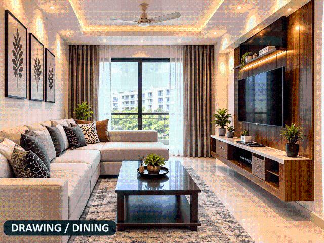 2 BHK Apartment in Sunrakh Bangar for resale Vrindavan. The reference number is 21205478