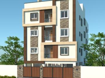 2 BHK Apartment in Pallavaram for resale Chennai. The reference number is 20525534