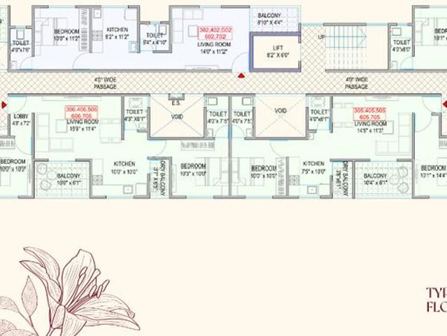 2 BHK Apartment in Punawale for resale Pune. The reference number is 21136851