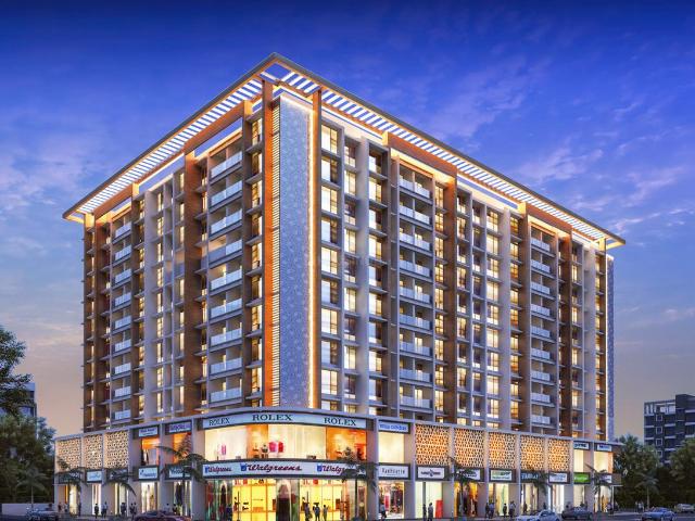 2 BHK Apartment in Pushpak Nagar for resale Navi Mumbai. The reference number is 20296493