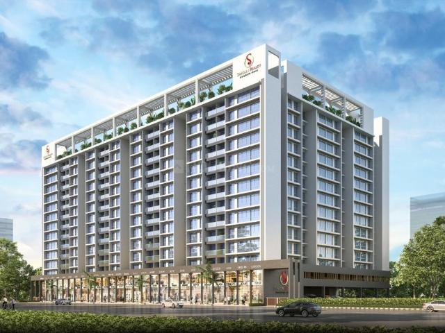 2 BHK Apartment in Pushpak Nagar for resale Navi Mumbai. The reference number is 20806635