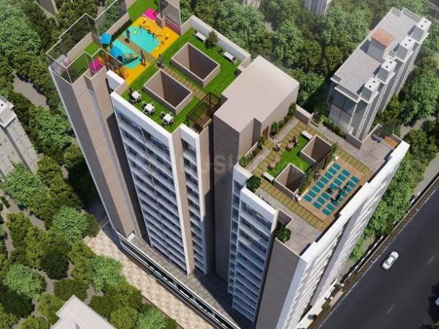 2 BHK Apartment in Pushpak Nagar for resale Navi Mumbai. The reference number is 21000923