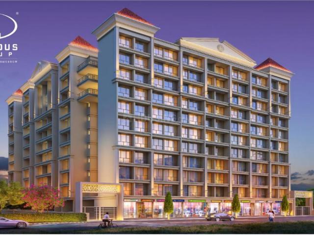 2 BHK Apartment in Pushpak Nagar for resale Navi Mumbai. The reference number is 21105939