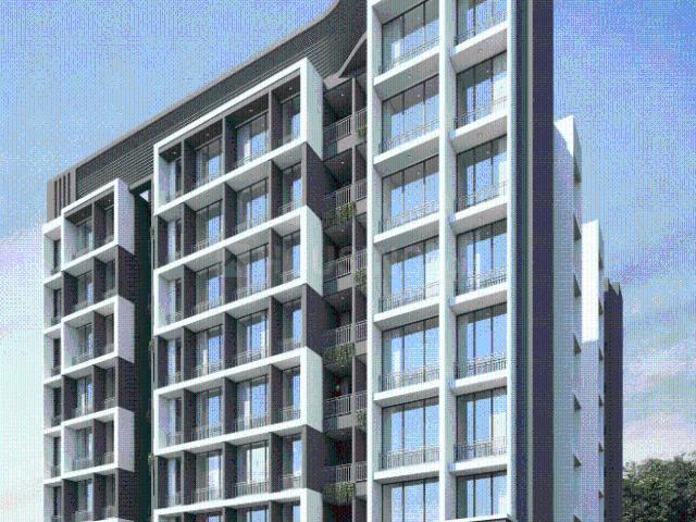 2 BHK Apartment in Pushpak Nagar for resale Navi Mumbai. The reference number is 21246607