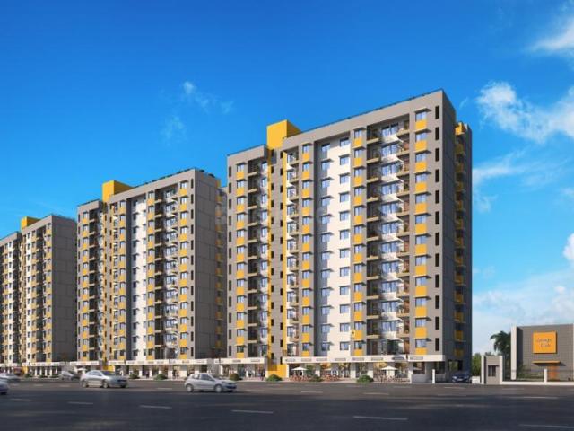 2 BHK Apartment in Talegaon Dabhade for resale Pune. The reference number is 19825719