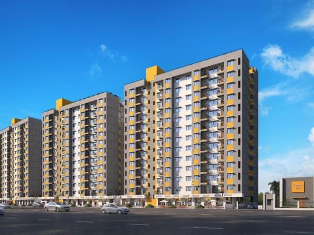 2 BHK Apartment in Talegaon Dabhade for resale Pune. The reference number is 19883265