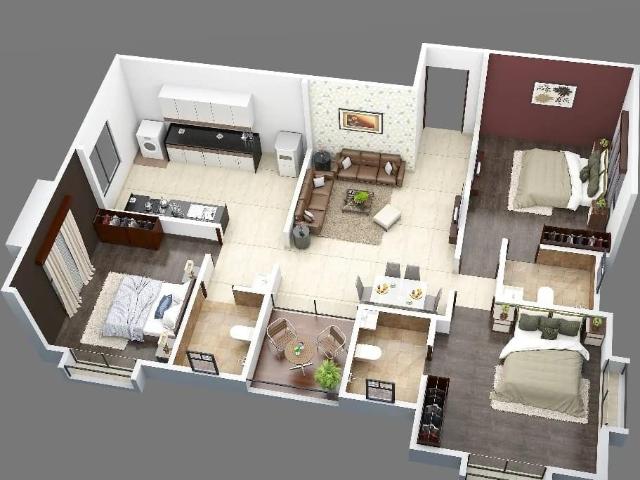 2 BHK Apartment in Talegaon Dabhade for resale Pune. The reference number is 20484495