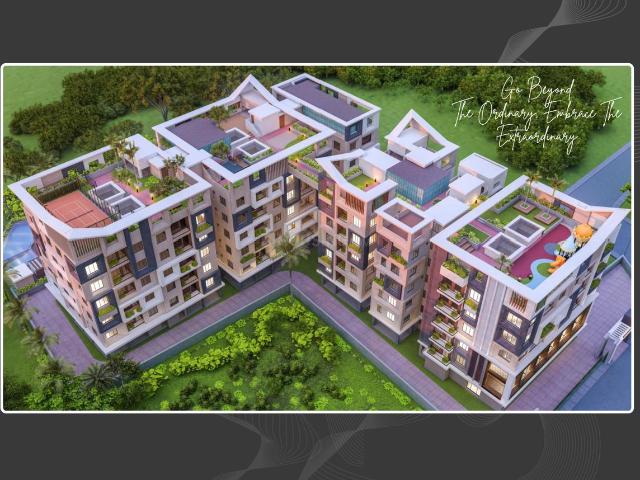 2 BHK Apartment in Teghoria for resale Kolkata. The reference number is 18634013