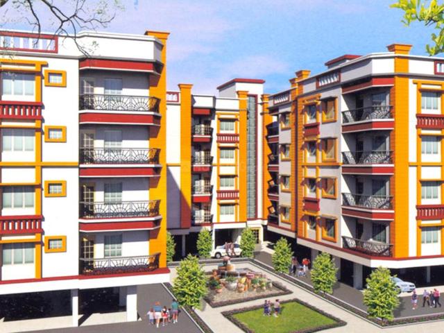 2 BHK Apartment in Teghoria for resale Kolkata. The reference number is 20817861
