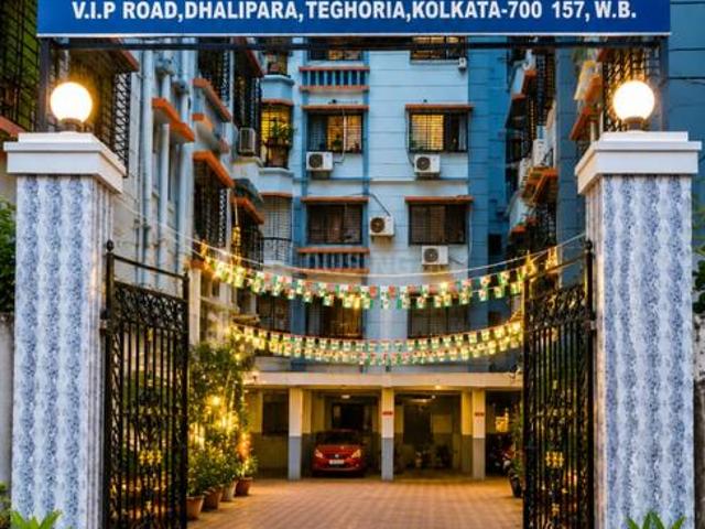 2 BHK Apartment in Teghoria for resale Kolkata. The reference number is 21001431