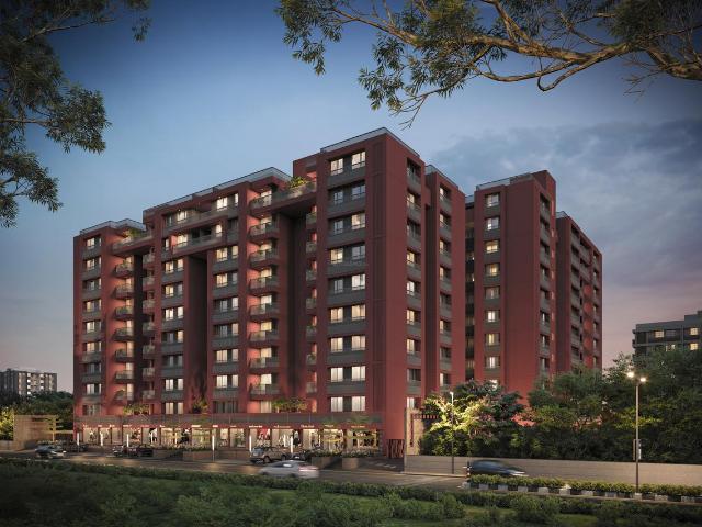 2 BHK Apartment in Tragad for rent Ahmedabad. The reference number is 20864165