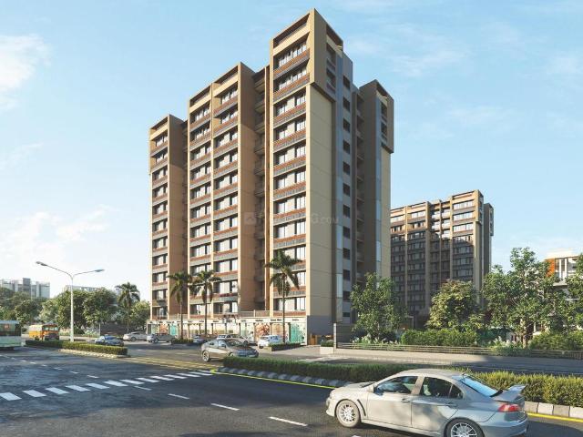 2 BHK Apartment in Tragad for resale Ahmedabad. The reference number is 19845255