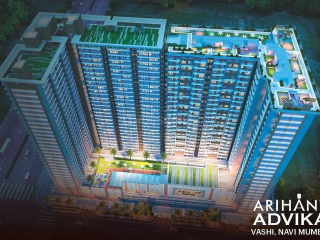 2 BHK Apartment in Vashi for resale Navi Mumbai. The reference number is 21260071