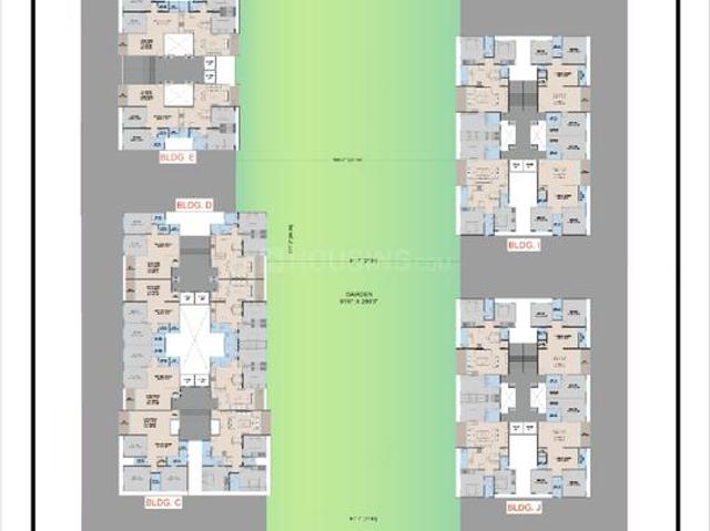 2 BHK Apartment in Vesu for resale Surat. The reference number is 19381056
