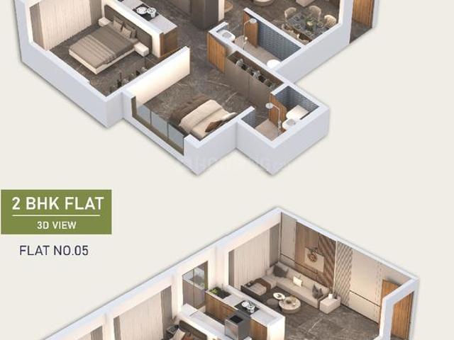 2 BHK Apartment in Vikhroli East for resale Mumbai. The reference number is 19861421