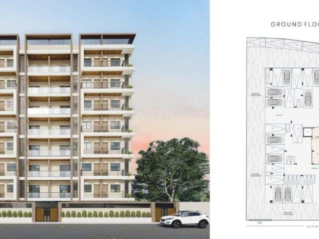 2 BHK Apartment in Zingabai Takli for resale Nagpur. The reference number is 17844831