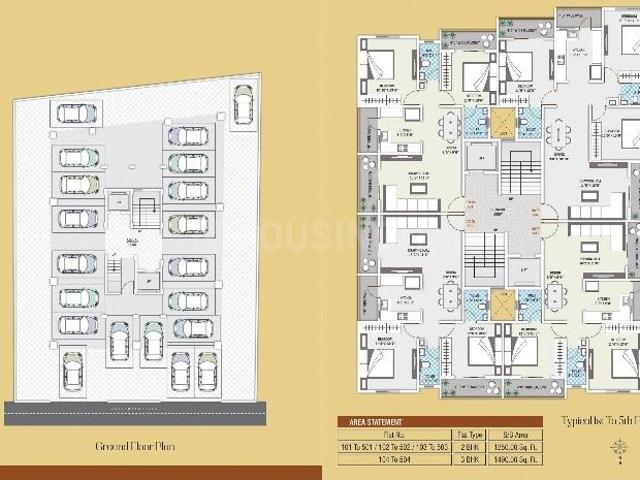 2 BHK Apartment in Zingabai Takli for resale Nagpur. The reference number is 20935547