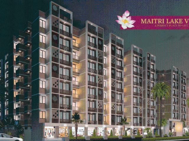 2 BHK Apartment in Zundal for resale Ahmedabad. The reference number is 21294423