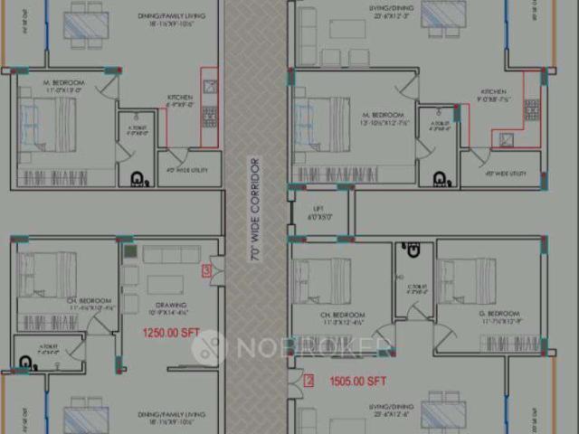 2 BHK Flat In Manikonda, Alkapur Township For Sale In 99wc