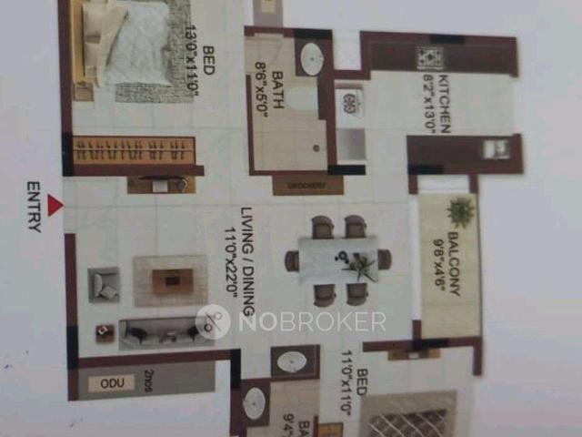 2 BHK Flat In Casagrand Flagship For Sale In Pallikaranai