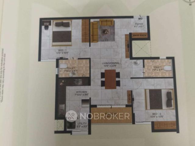 2 BHK Flat In Dac Medallion, For Sale In Medavakkam
