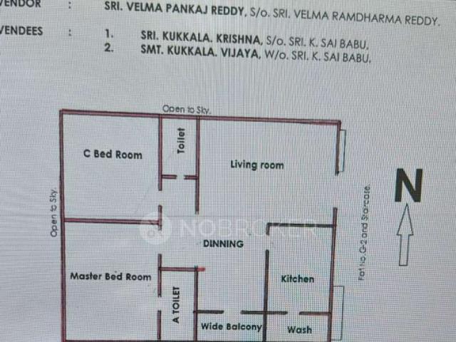 2 BHK Flat In Dr Ysr Nilayam For Sale In Manikonda