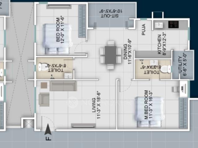2 BHK Flat In Ecopolitan For Sale In Nagole