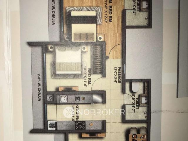 2 BHK Flat In Goodbuild Royal Shepherd For Sale In Goregaon West