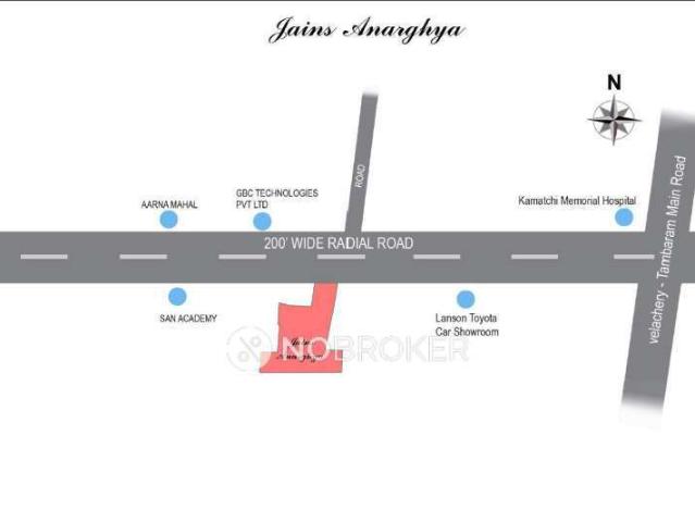 2 BHK Flat In Jains Anarghya For Sale In Sholinganallur