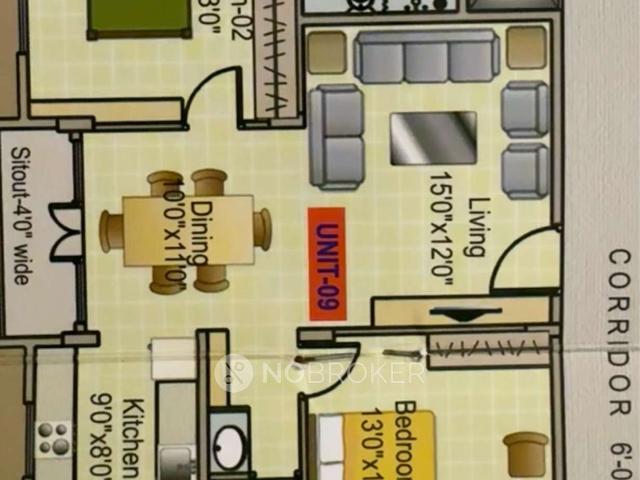 2 BHK Flat In Keerthi Residency For Sale In Kodichikkanahal