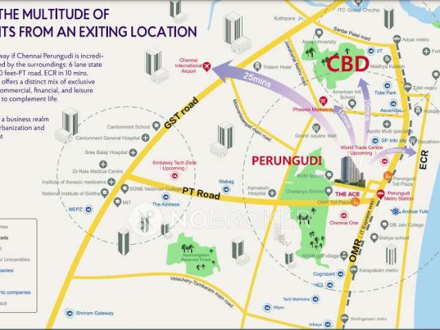 2 BHK Flat In Risland The Ace For Sale In Perungudi