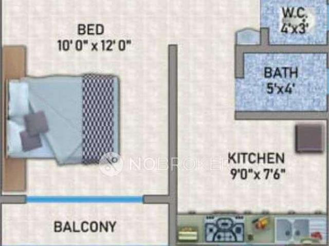 2 BHK Flat In Shree Samarth Krupa, Dombivali West for Lease