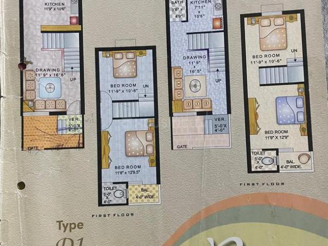 2 BHK Independent House in Khokhra for resale Ahmedabad. The reference number is 14820472