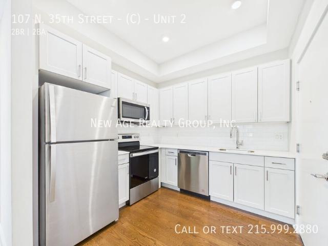 2 BR, 1.5 BA Apartment 107 N. 35th Street C, Philadelphia, PA 19104