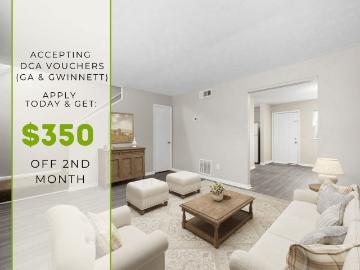 2 BR, 1.5 BA Apartment 100 Castor Dr Unit 2062 B, Norcross, GA 30071