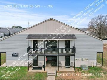 2 BR, 1.5 BA Apartment 1242 Beltline Rd SW, Decatur, AL 35601