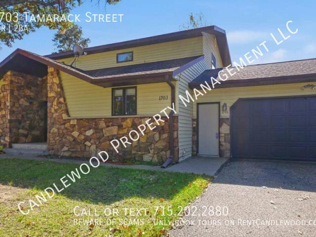 2 BR, 1.5 BA Apartment 1703 Tamarack Street, Plover, WI 54467