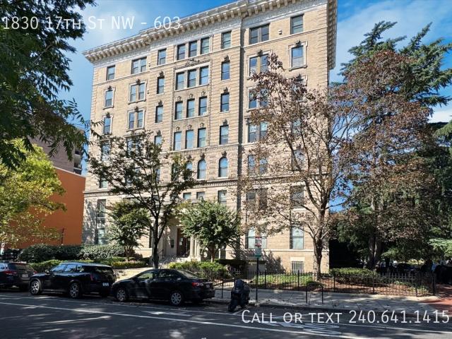 2 BR, 1.5 BA Apartment 1830 17th St NW, Washington, DC 20009