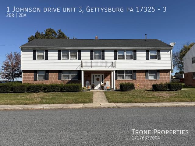 2 BR, 1.5 BA Apartment 1 Johnson drive unit 3, Gettysburg pa 17325, Gettysburg, PA 17325