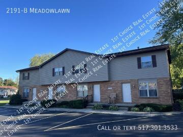 2 BR, 1.5 BA Apartment 2191 B Meadowlawn, Holt, MI 48842