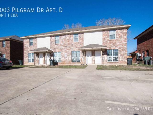 2 BR, 1.5 BA Apartment 4003 Pilgram Dr Apt D, Killeen, TX 76543
