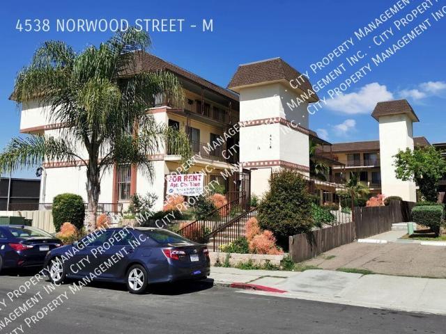 2 BR, 1.5 BA Apartment 4538 NORWOOD STREET, SAN DIEGO, CA 92115